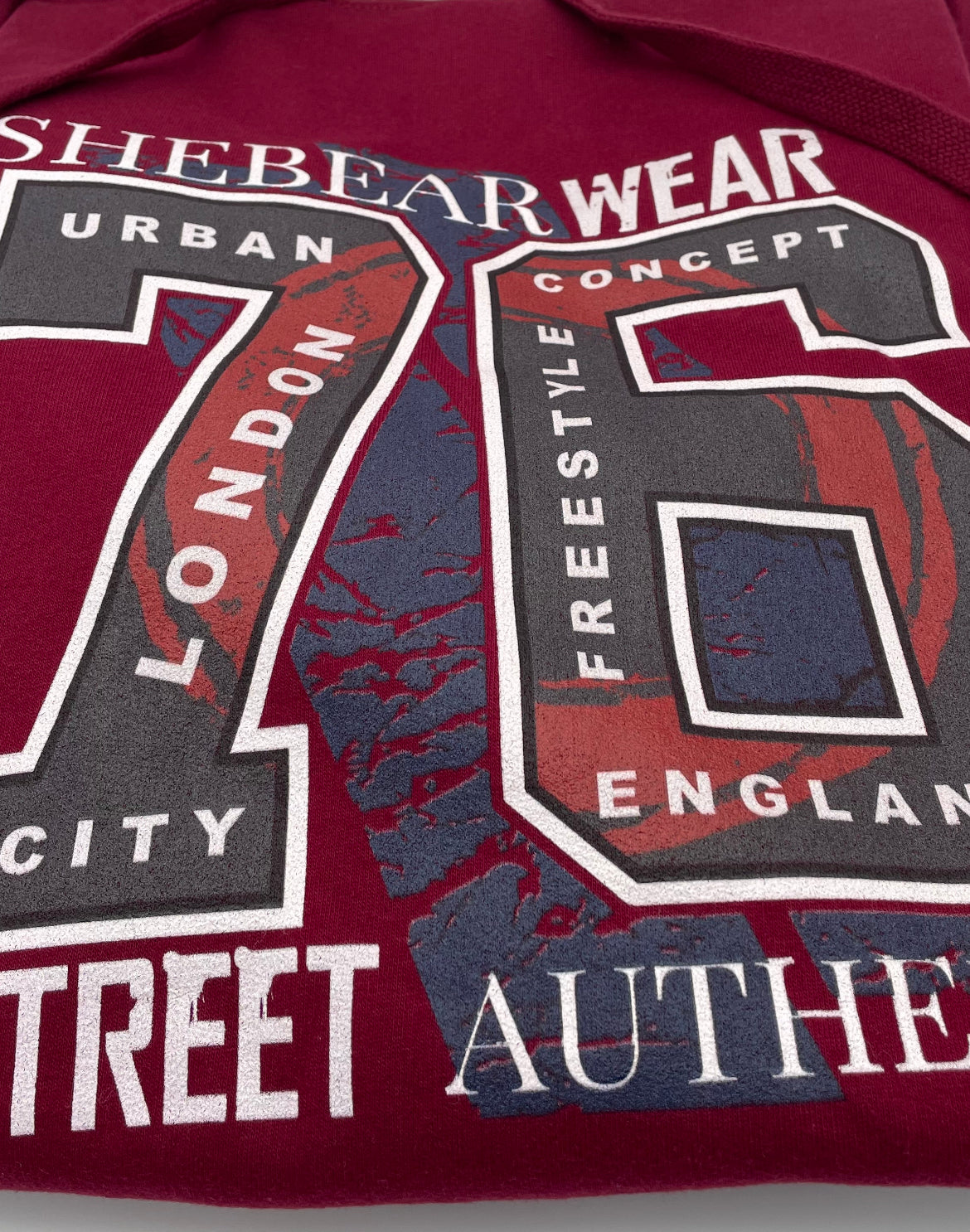 76 Maroon Hoodie