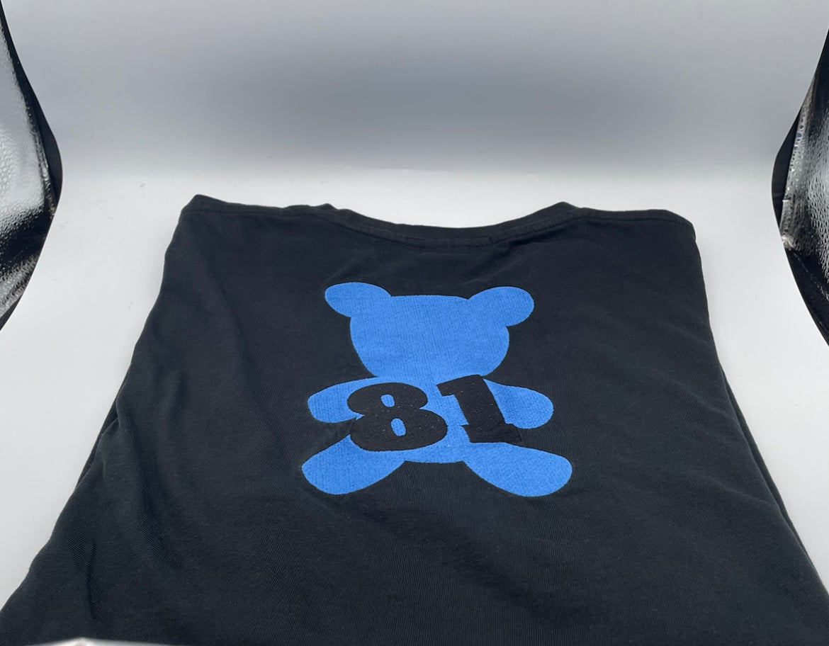 Short Sleeve Blue Bear T-Shirt