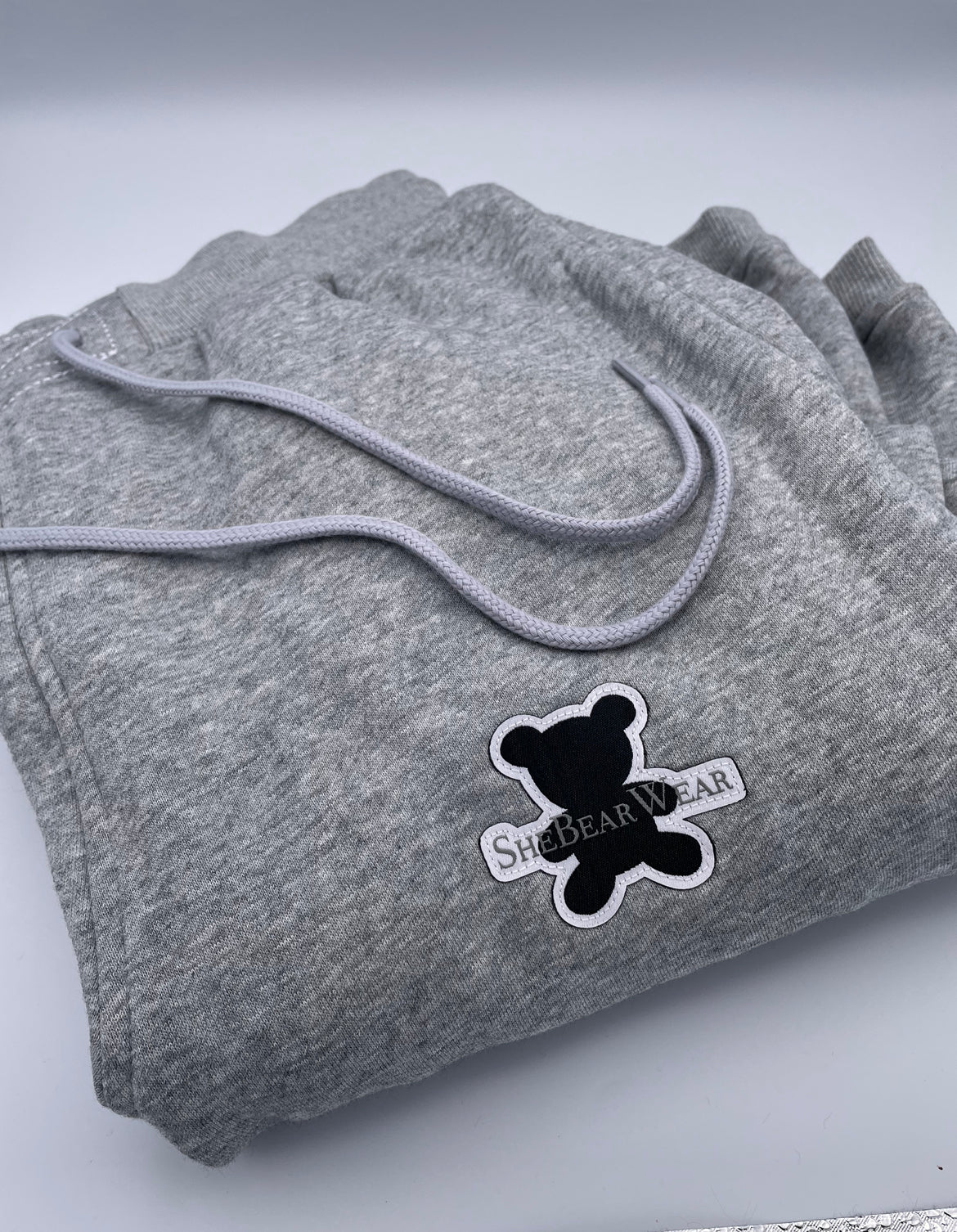 SheBearWear Heather Grey Joggers